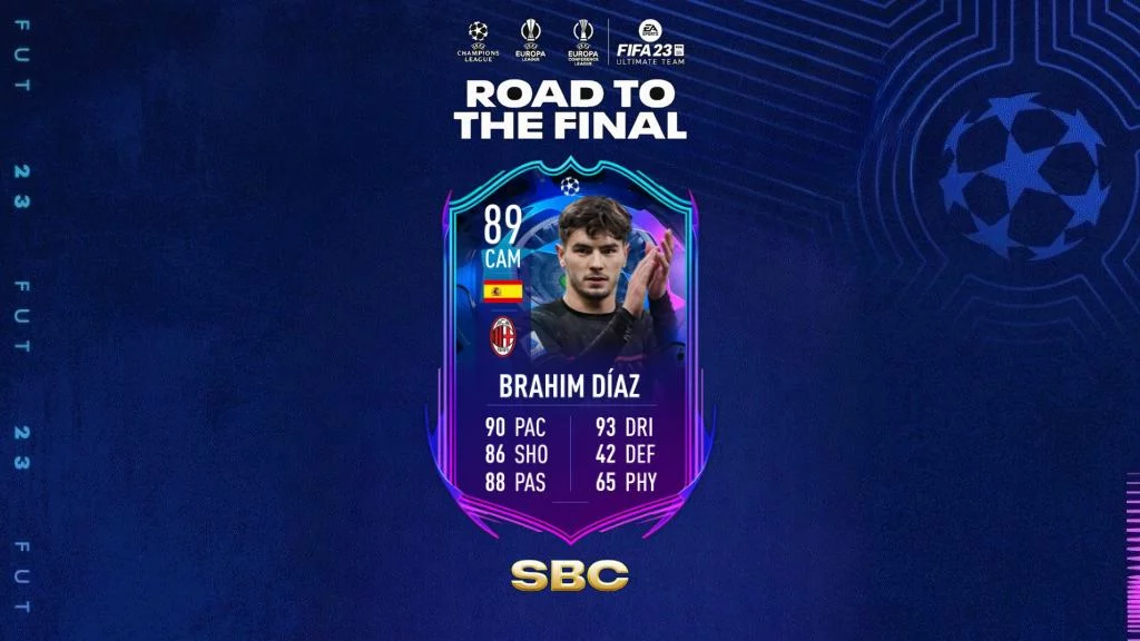 Brahim Diaz Road To The Final Rttf Sbc Leaked In Fifa Fut Wiki