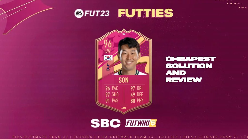 Fifa 23 96 Rated Heung Min Son Futties Sbc Cheapest Solution And