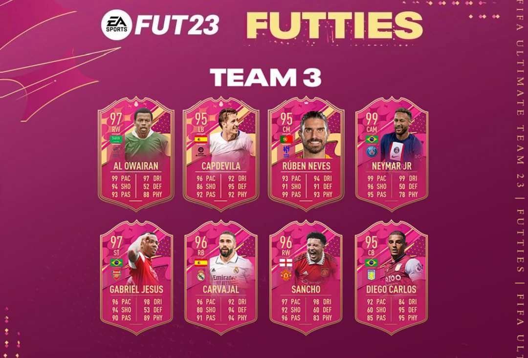 FUTTIES Team 4 Players : r/EASportsFC