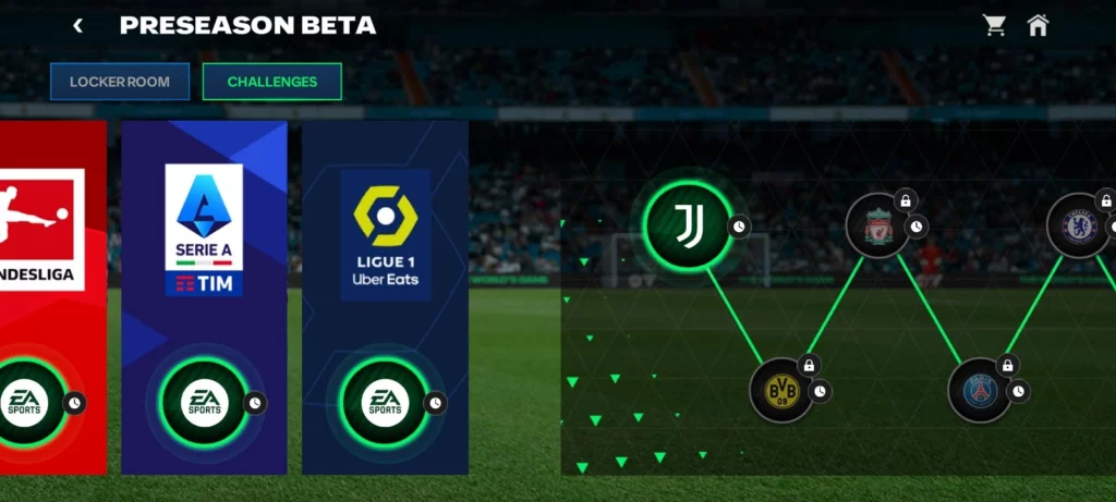 Locker room interface of EA FC Mobile Beta : r/FUTMobile