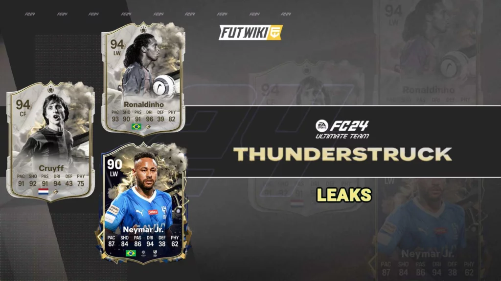 EA FC 24 leaks hint at Ronaldinho and Henry being part of the Thunderstruck  promo