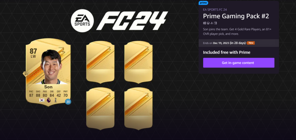 Twitch Prime Packs Can now be claimed : r/EASportsFC