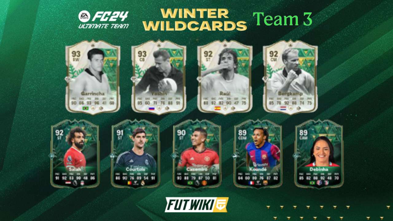 EA Sports FC 24 - Winter Wildcards Team 3 Promo Full Team, Icons & Mini ...