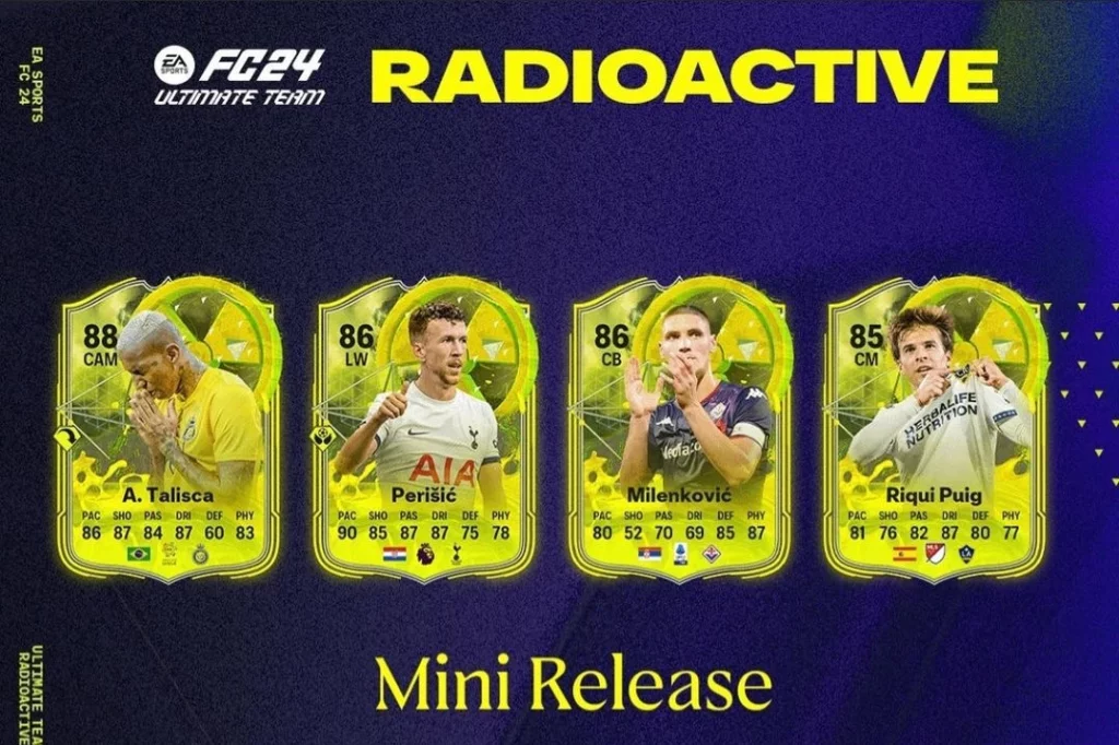 EA FC 24 Radioactive Team 1 Mini Release and Leaks