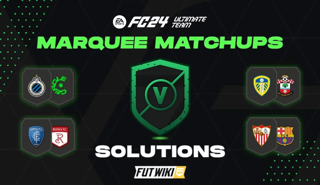 EA Sports FC 24 - Marquee Matchups Week 36 May 23 requirements and cheapest solution